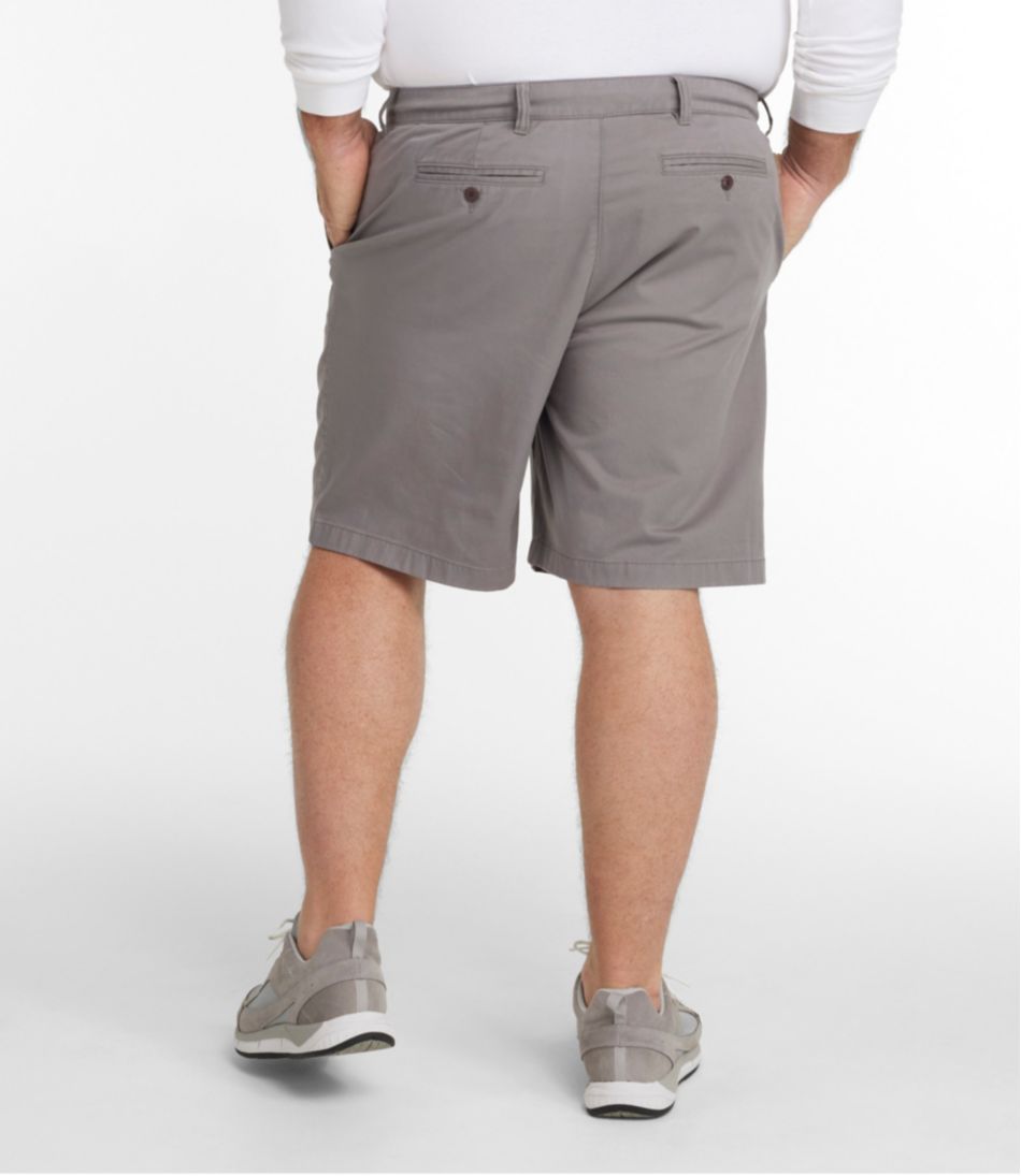 Men's Lakewashed® Stretch Khaki Shorts, 9" | L.L.Bean Signature