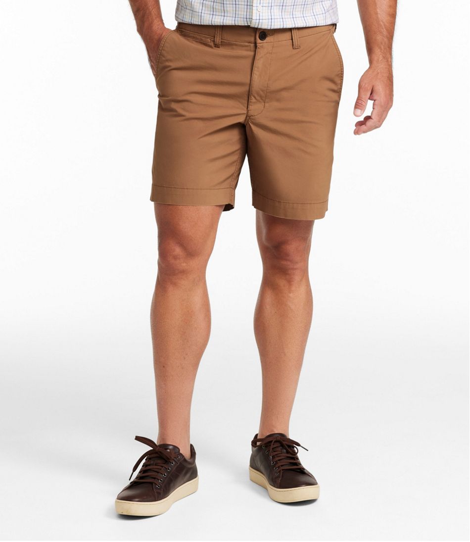 Men's Everyday Poplin Shorts, Standard Fit, 8" | L.L.Bean Classic