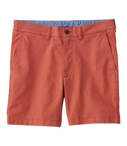 Men's Lakewashed® Stretch Khaki Shorts, 6" | L.L.Bean Essential