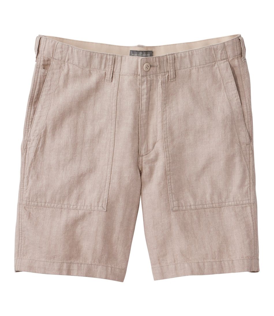 Men's Signature Herringbone Shorts, 8" | L.L.Bean Exclusive