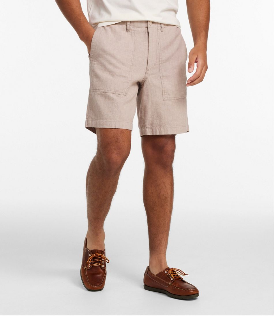 Men's Signature Herringbone Shorts, 8" | L.L.Bean Exclusive