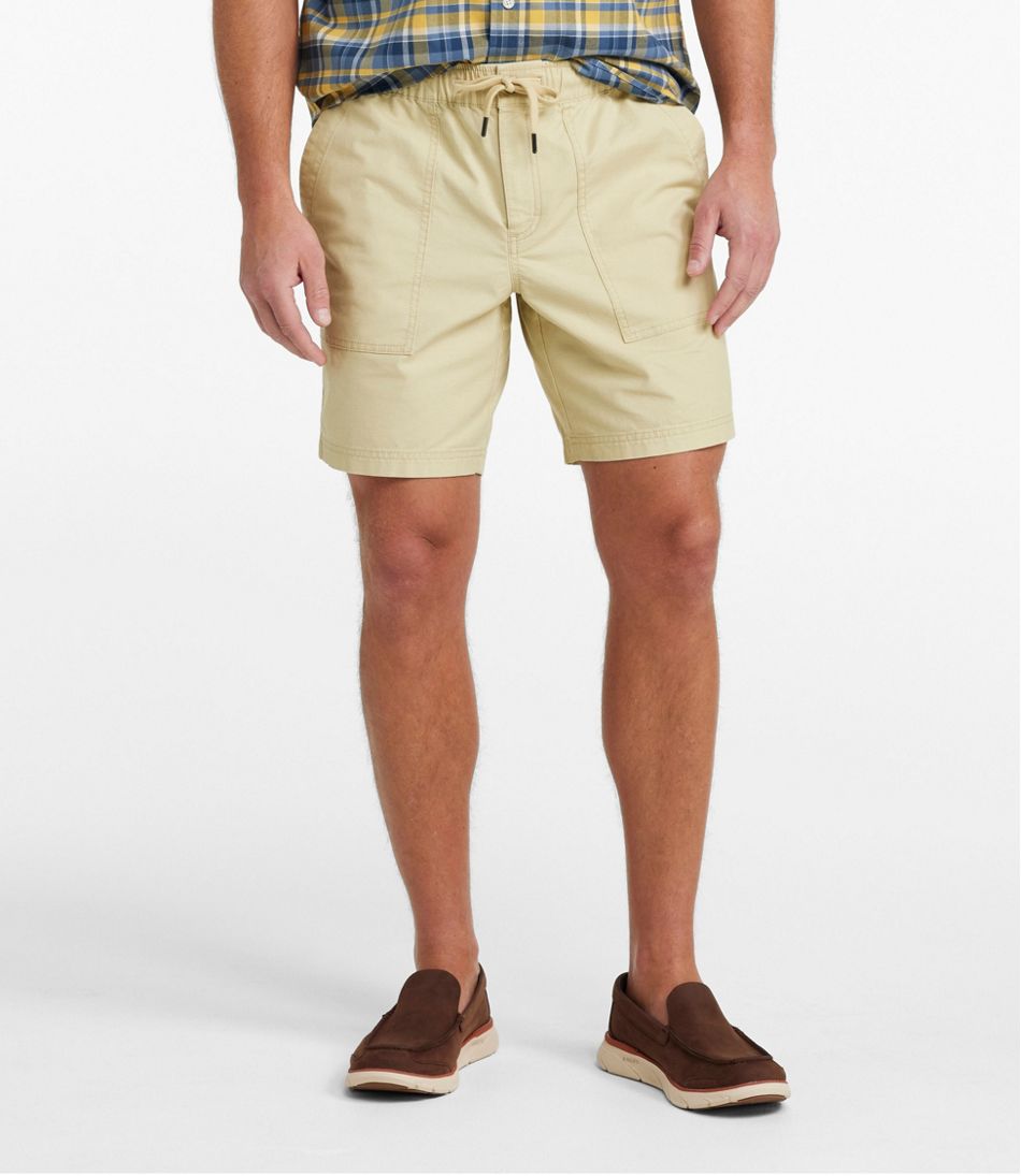 Men's Sunwashed Cotton Shorts, 8" | L.L.Bean Latest