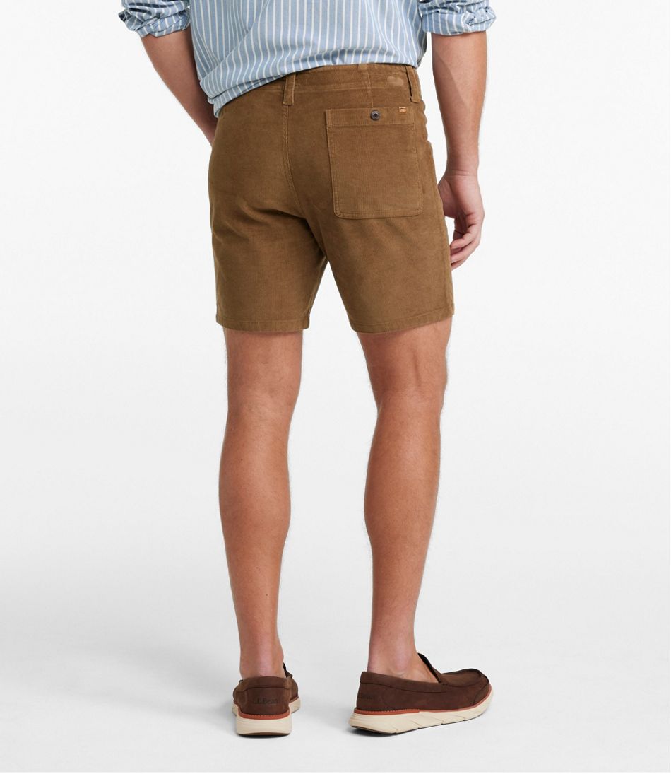 Men's BeanFlex® Corduroy Shorts, 7" | L.L.Bean Popular
