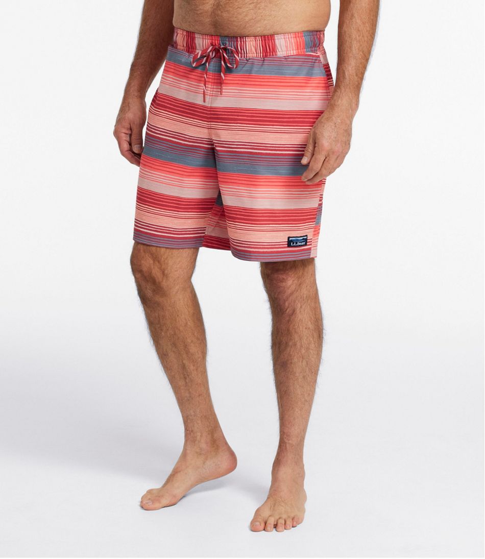 Men's Vacationland Stretch Swim Trunks, Print, 8" | L.L.Bean Exclusive