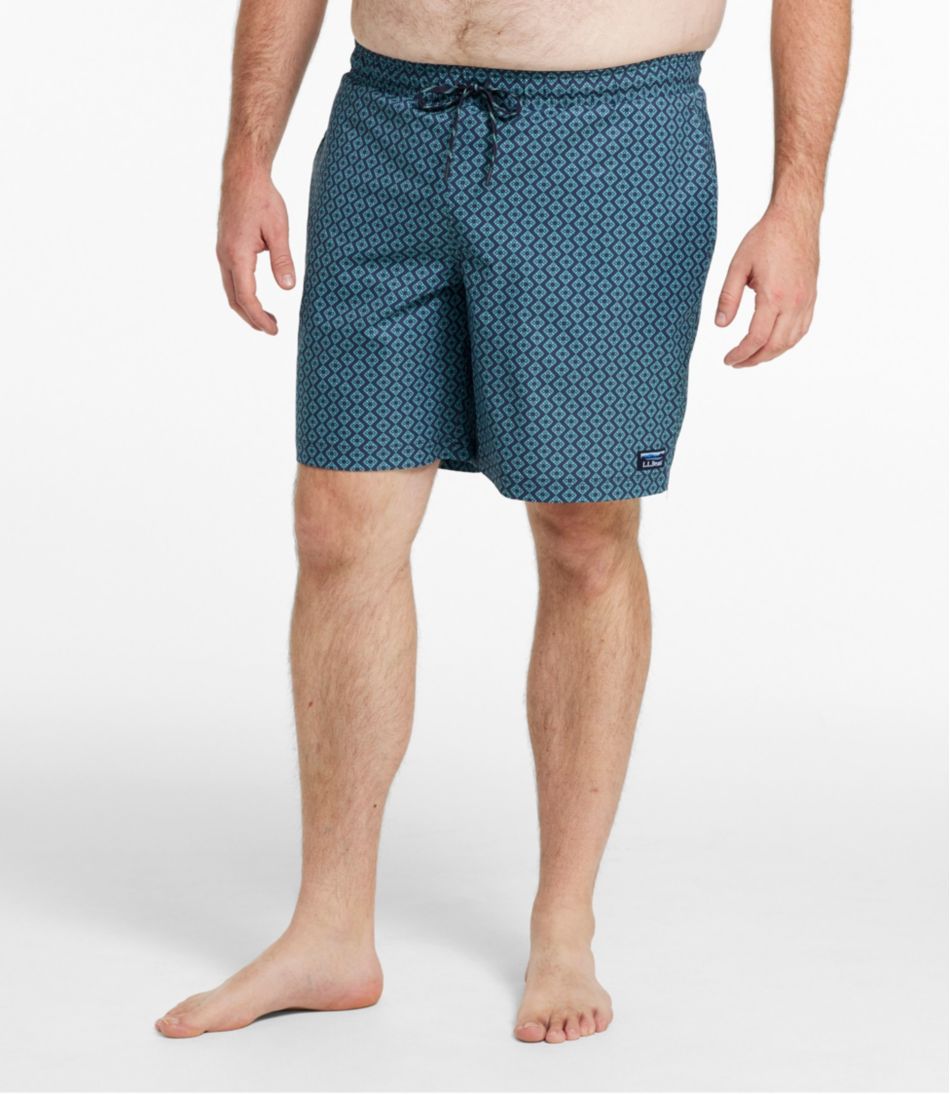 Men's Vacationland Stretch Swim Trunks, Print, 8" | L.L.Bean Exclusive
