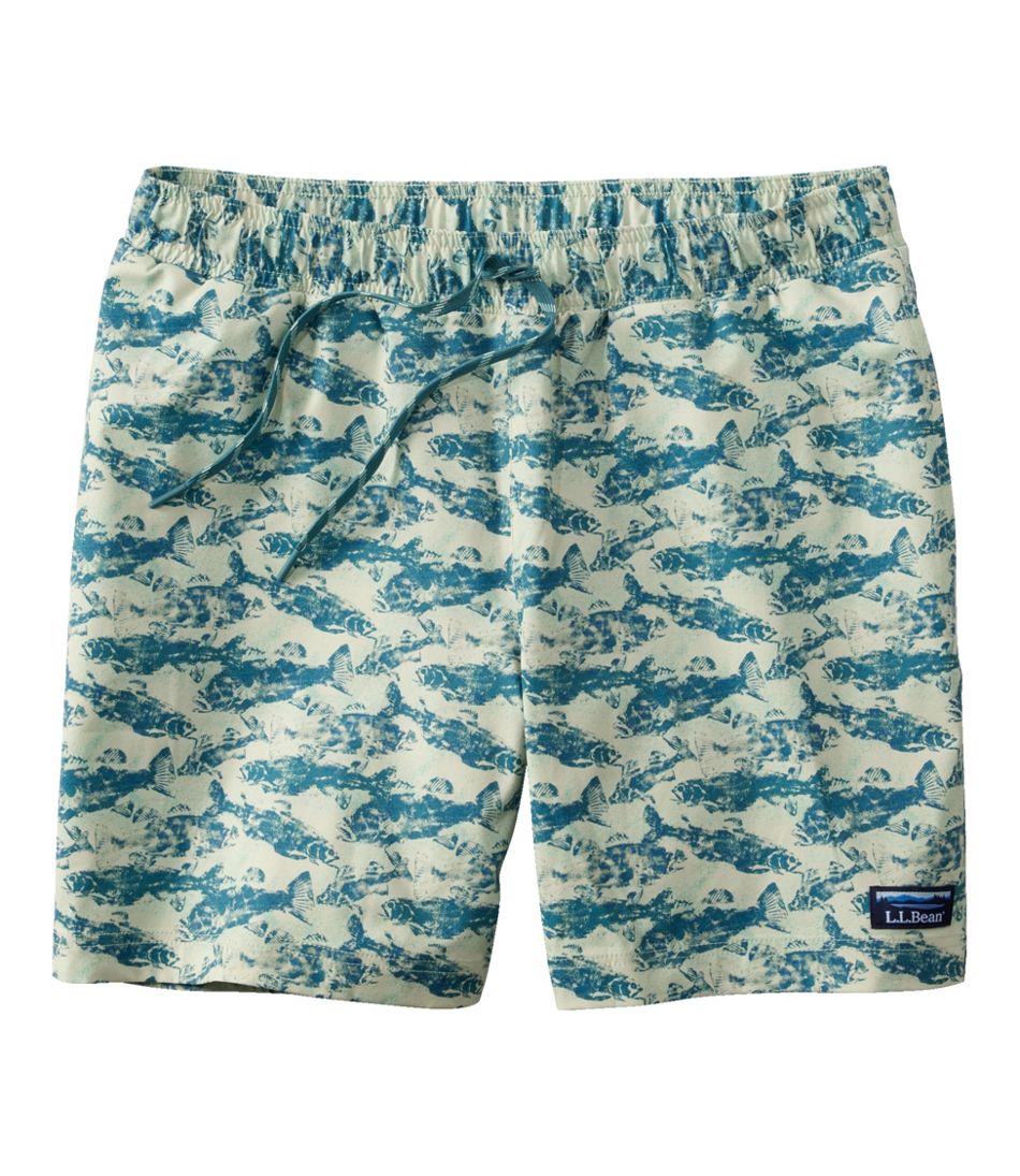Men's Vacationland Stretch Swim Trunks, Print, 6" | L.L.Bean Essential