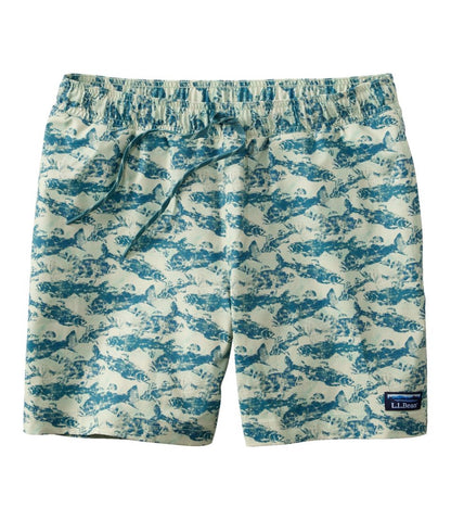 Men's Vacationland Stretch Swim Trunks, Print, 6" | L.L.Bean Essential