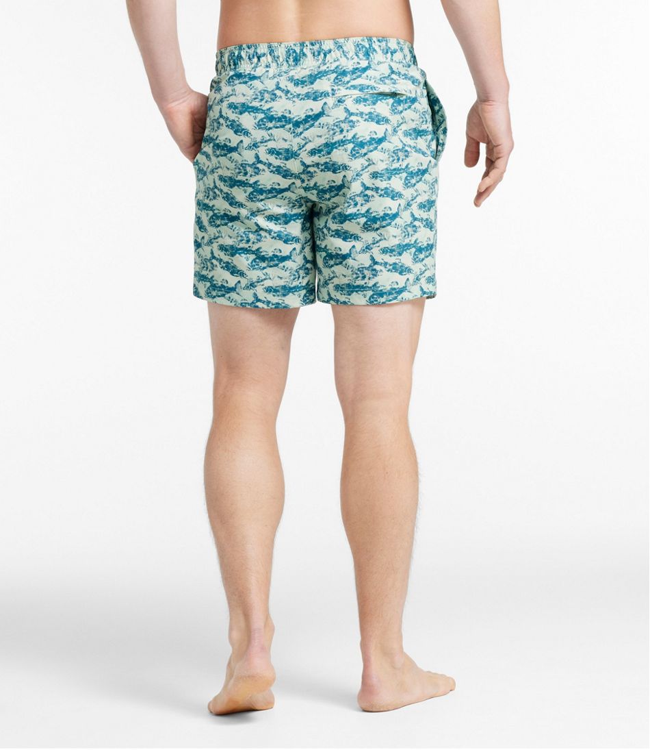 Men's Vacationland Stretch Swim Trunks, Print, 6" | L.L.Bean Essential