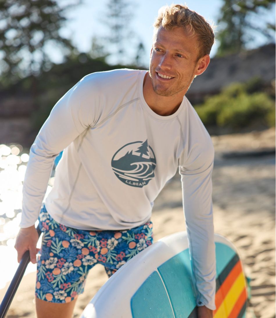 Men's Vacationland Stretch Swim Trunks, Print, 6" | L.L.Bean Essential