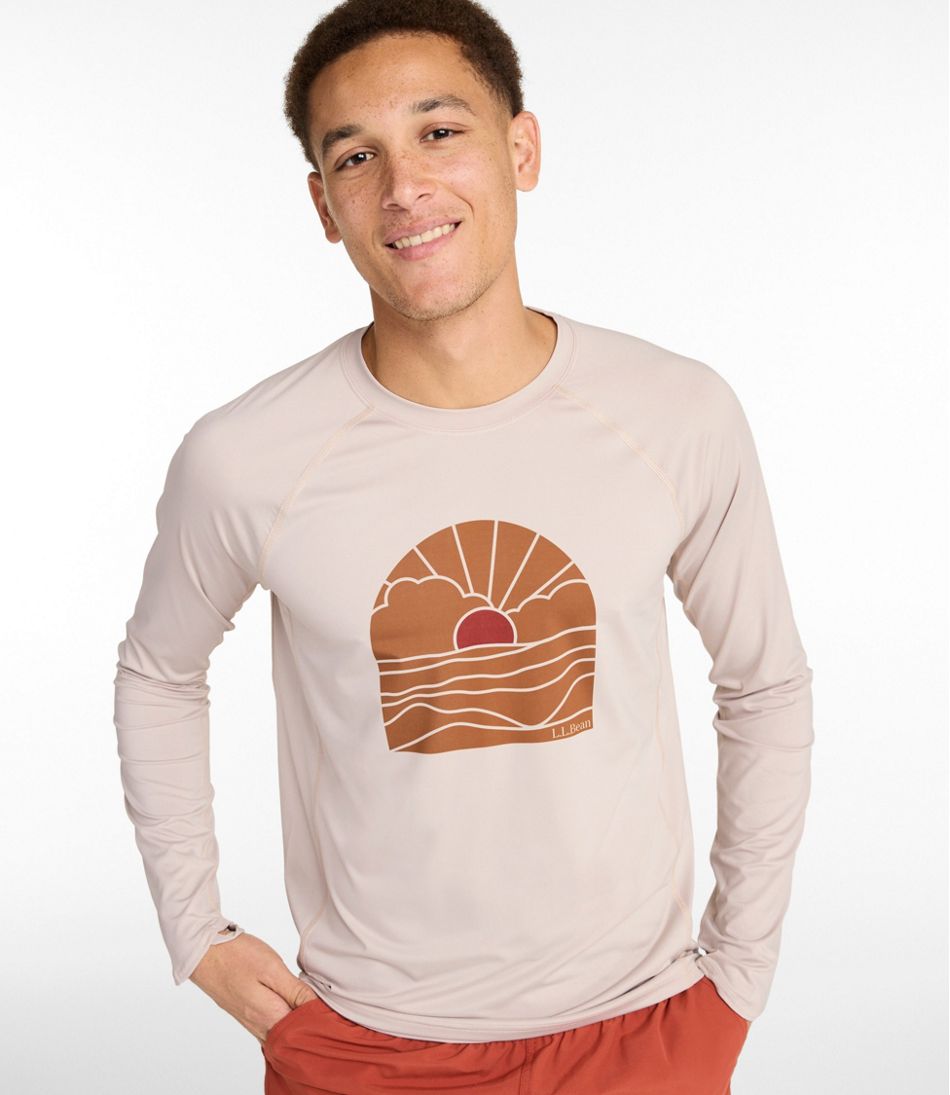 Men's Swift River Cooling Rash Guard, Graphic | L.L.Bean Great Value