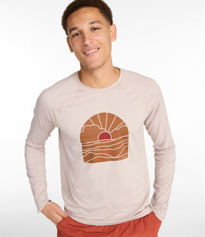 Men's Swift River Cooling Rash Guard, Graphic | L.L.Bean Great Value