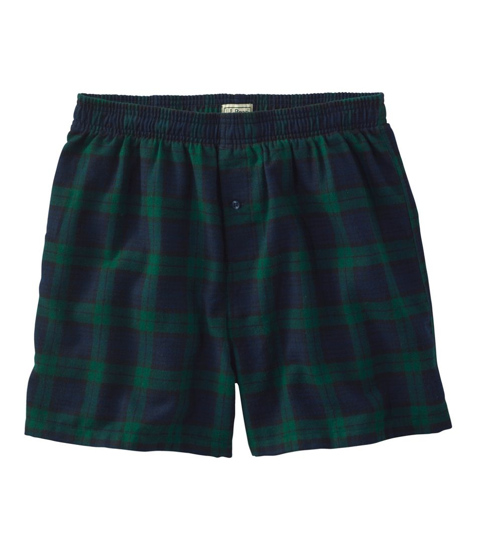 Men's Scotch Plaid Flannel Boxers | L.L.Bean Recommended