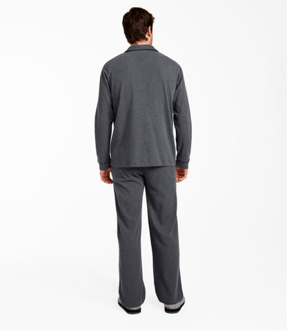 Men's Bean's Cotton Knit Pajamas, Button-Front PJ Set | L.L.Bean Exclusive