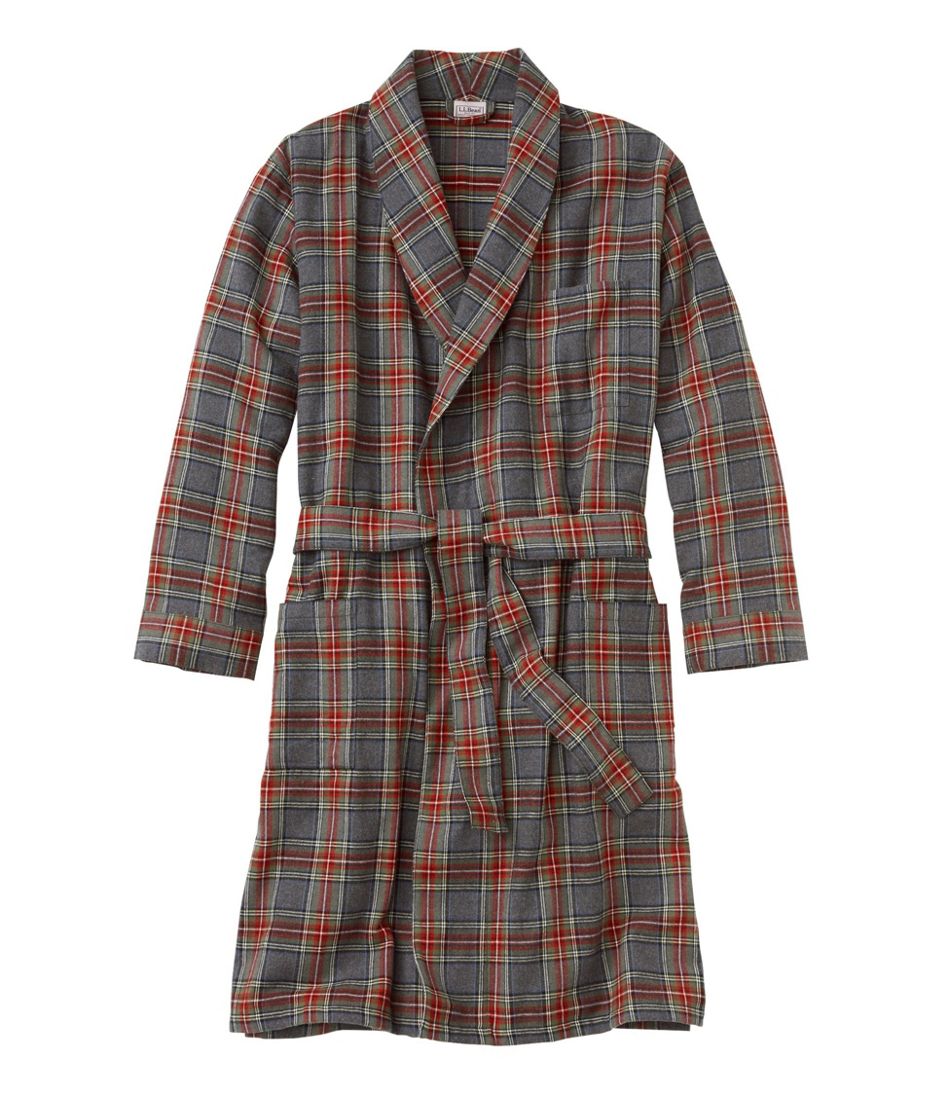 Men's Scotch Plaid Flannel Robe | L.L.Bean Classic
