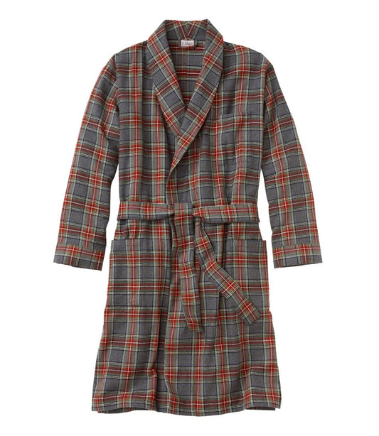 Men's Scotch Plaid Flannel Robe | L.L.Bean Classic