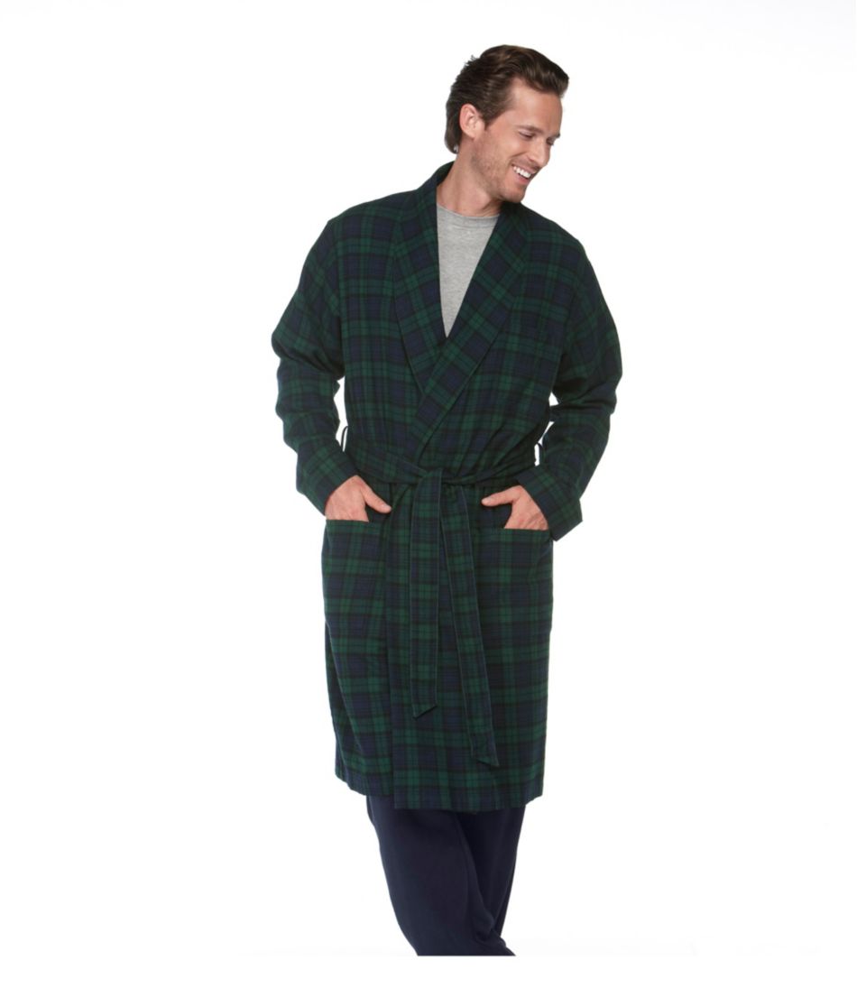 Men's Scotch Plaid Flannel Robe | L.L.Bean Classic