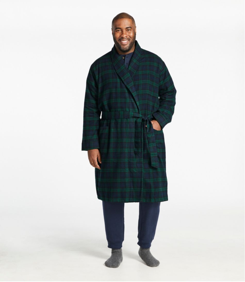 Men's Scotch Plaid Flannel Robe | L.L.Bean Classic
