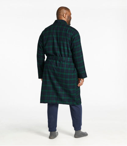 Men's Scotch Plaid Flannel Robe | L.L.Bean Classic