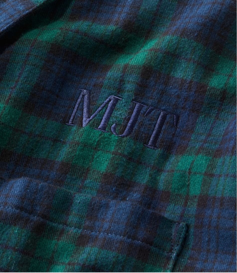 Men's Scotch Plaid Flannel Robe | L.L.Bean Classic