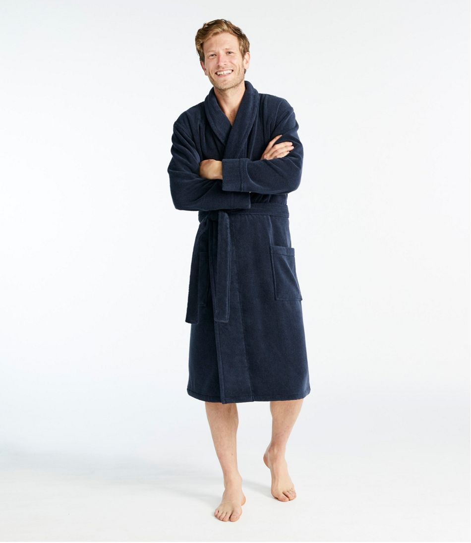 Men's Terry Cloth Cotton Robe | L.L.Bean Essential