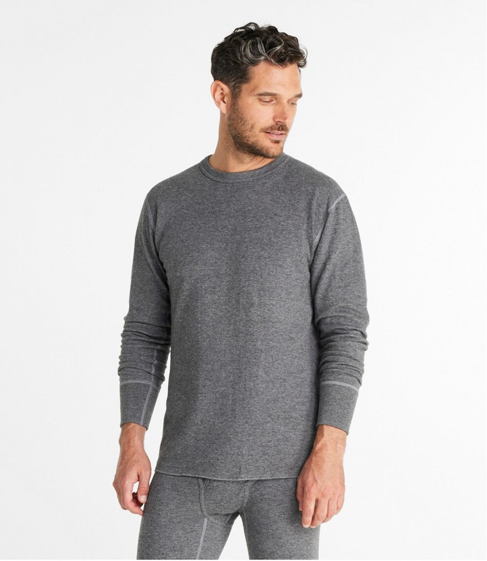 Men's Double-Layer Underwear, Crewneck | L.L.Bean Featured