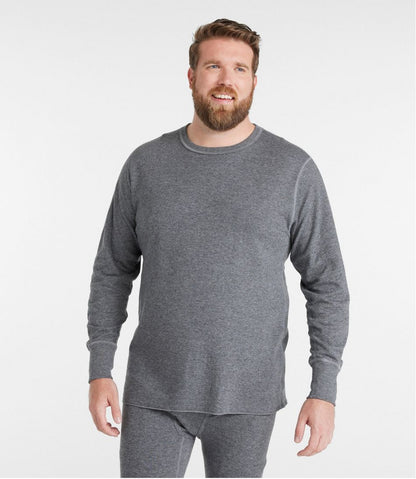 Men's Double-Layer Underwear, Crewneck | L.L.Bean Featured
