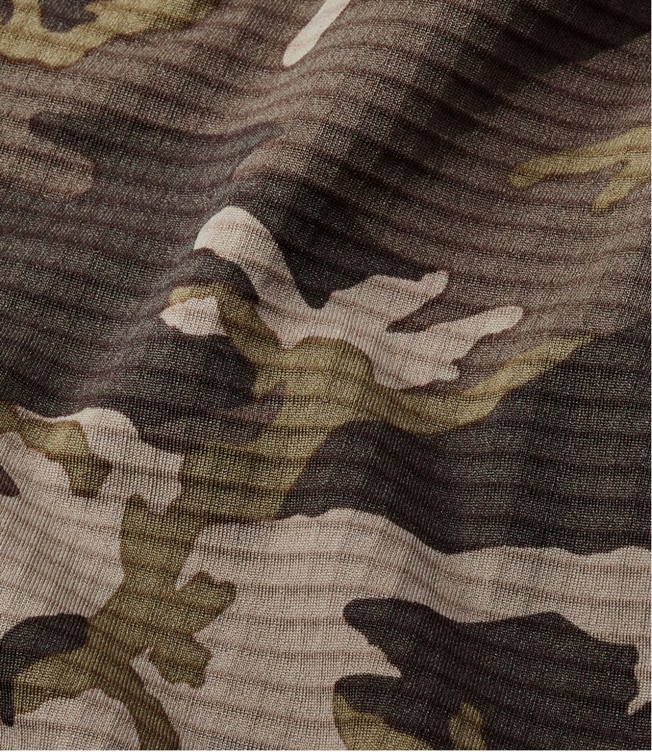 Men's L.L.Bean Heavyweight Base Layer Crew Top, Print | L.L.Bean Best Seller