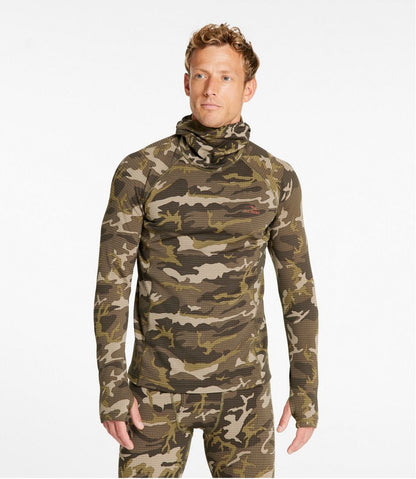 Men's L.L.Bean Heavyweight Base Layer Hoodie, Print | L.L.Bean Recommended