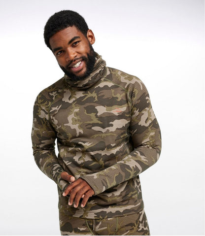Men's L.L.Bean Heavyweight Base Layer Hoodie, Print | L.L.Bean Recommended