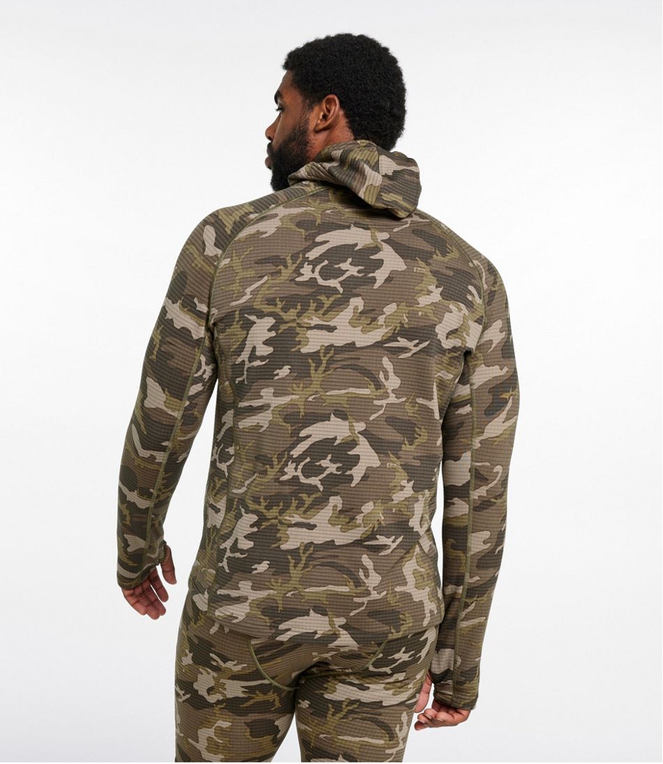 Men's L.L.Bean Heavyweight Base Layer Hoodie, Print | L.L.Bean Recommended