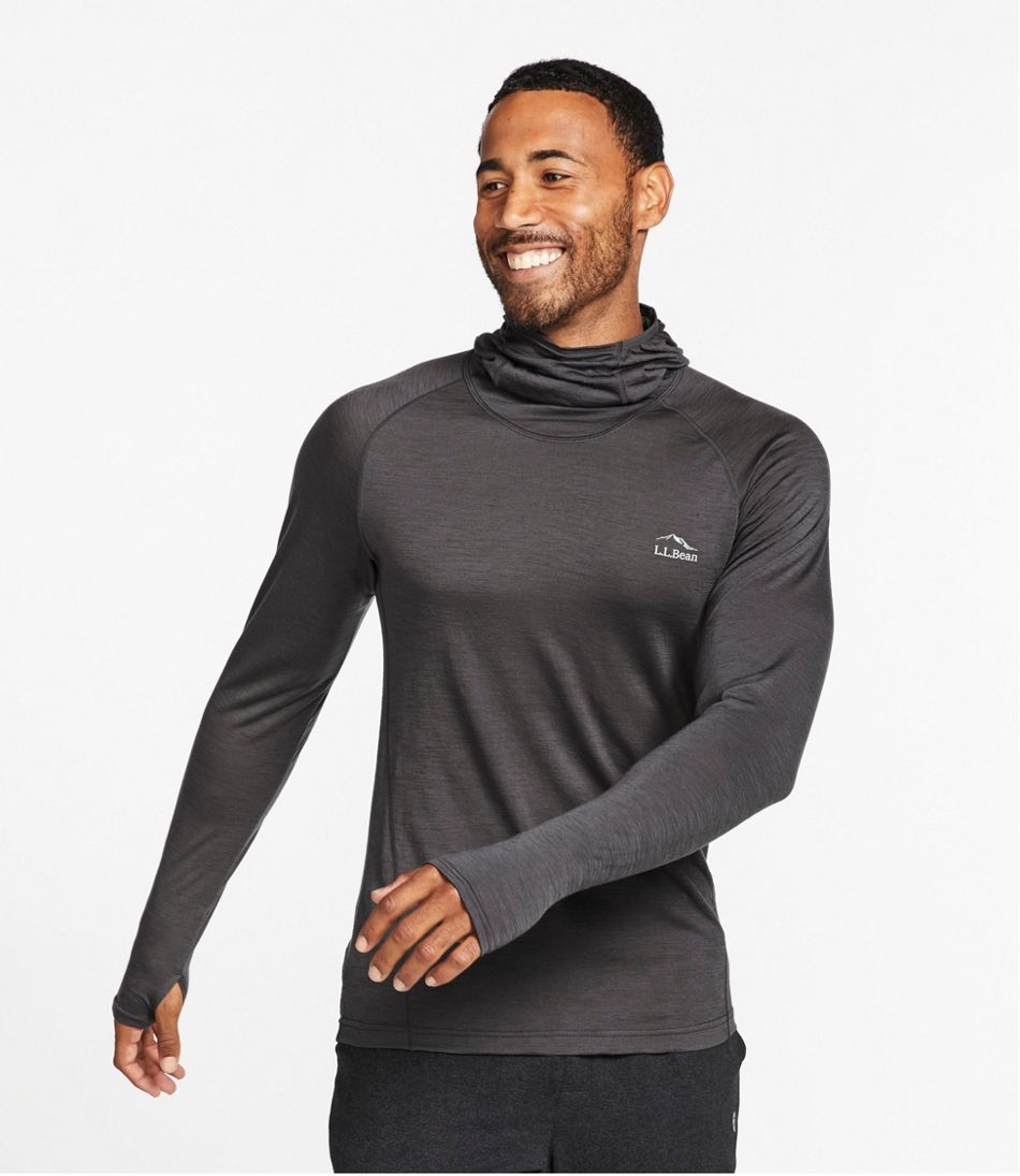 Men's Cresta Wool Ultralight 150 Base Layer, Hoodie | L.L.Bean Signature