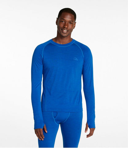 Men's Cresta Ultralight 150 Crew Top, Stripe | L.L.Bean Value