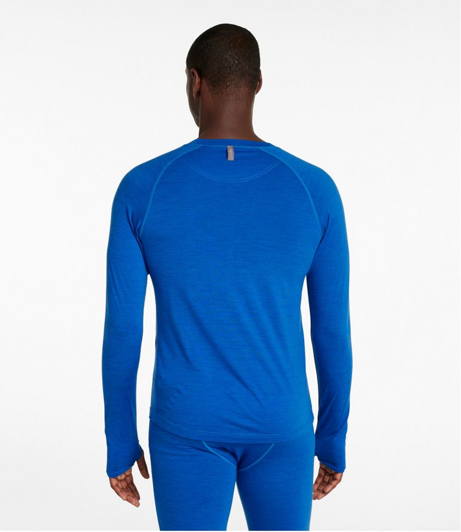 Men's Cresta Ultralight 150 Crew Top, Stripe | L.L.Bean Value