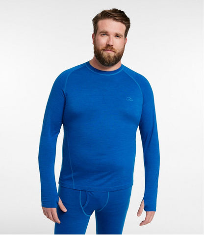 Men's Cresta Ultralight 150 Crew Top, Stripe | L.L.Bean Value