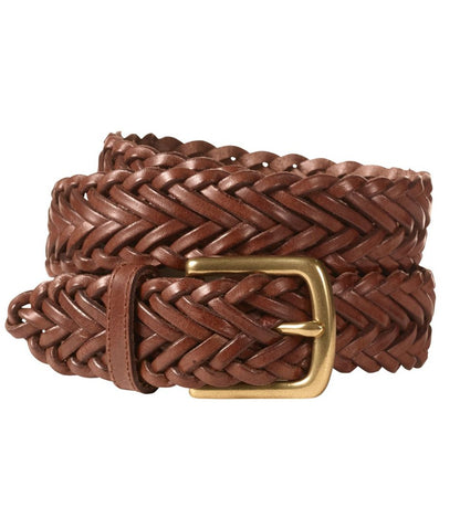 Men's Essential Braided Leather Belt | L.L.Bean Classic