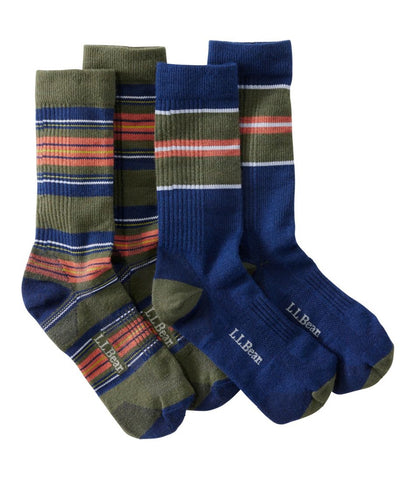 Men's Everyday Chino Socks, Stripe 2-Pack | L.L.Bean Value