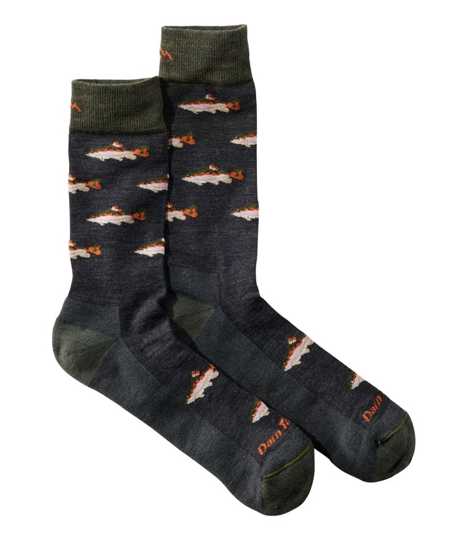 Men's Darn Tough Spey Fly Crew Socks | L.L.Bean Popular