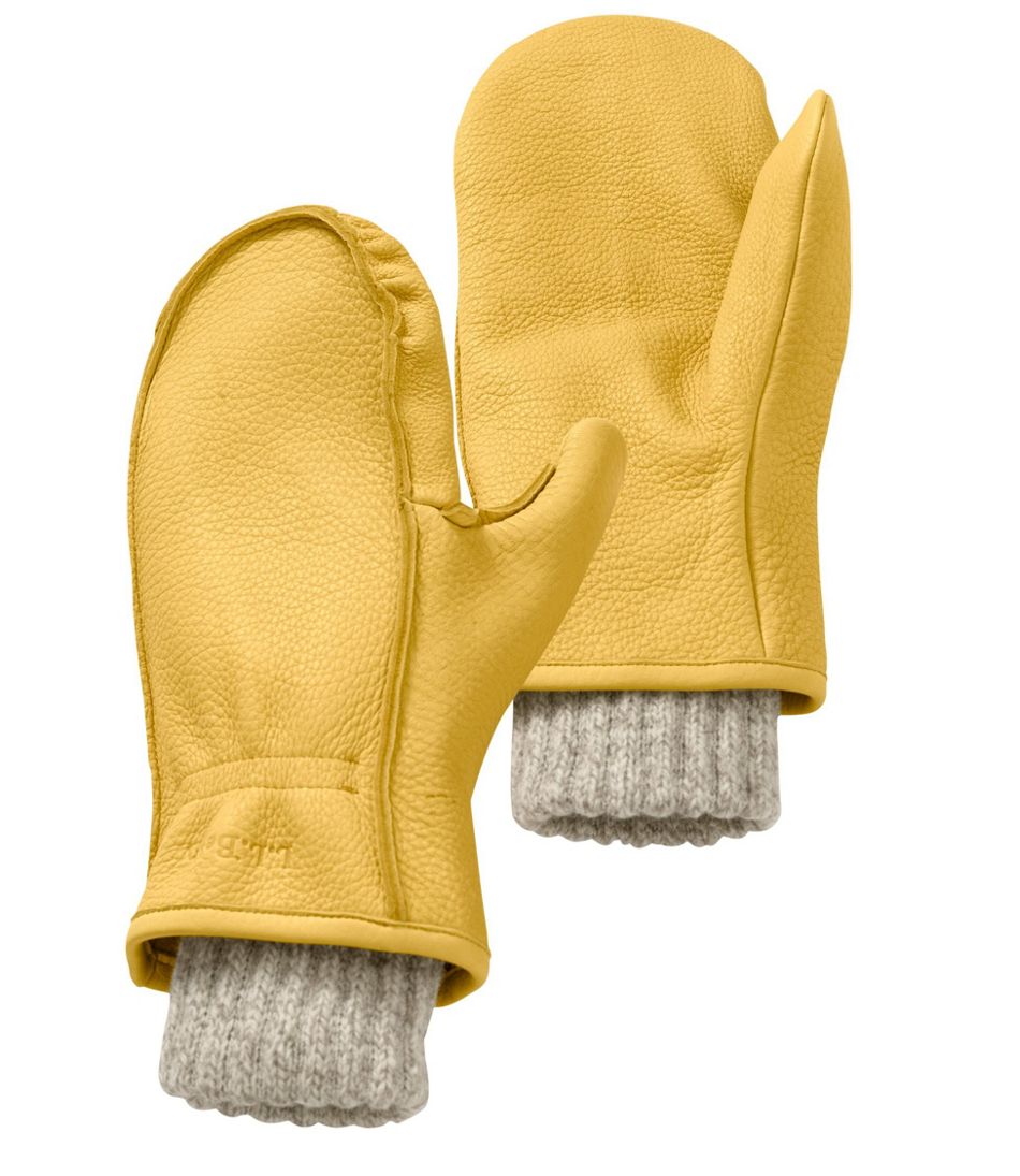 Men's Buckskin Chopper Mitts | L.L.Bean Value