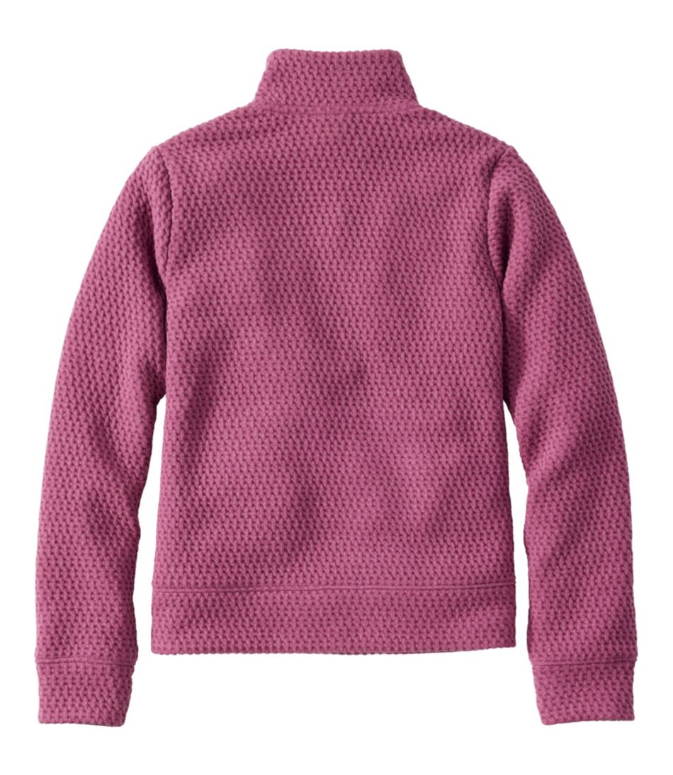 Kids' Ridgeknit Pullover, Glow-in-the-Dark Quarter-Zip | L.L.Bean Everyday
