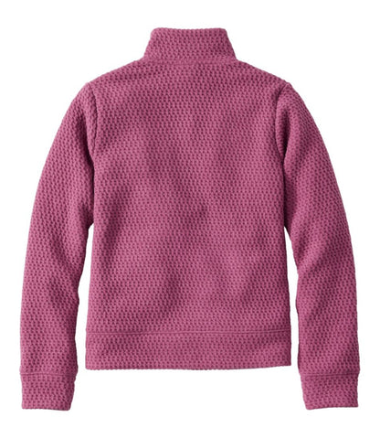 Kids' Ridgeknit Pullover, Glow-in-the-Dark Quarter-Zip | L.L.Bean Everyday