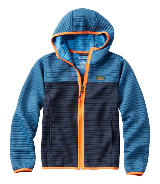 Kids' Airlight Full-Zip Hoodie, Colorblock | L.L.Bean Featured