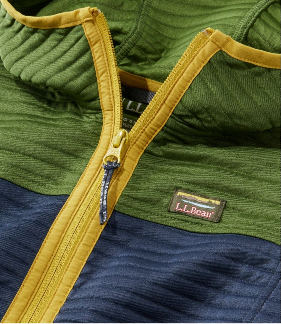 Kids' Airlight Full-Zip Hoodie, Colorblock | L.L.Bean Featured