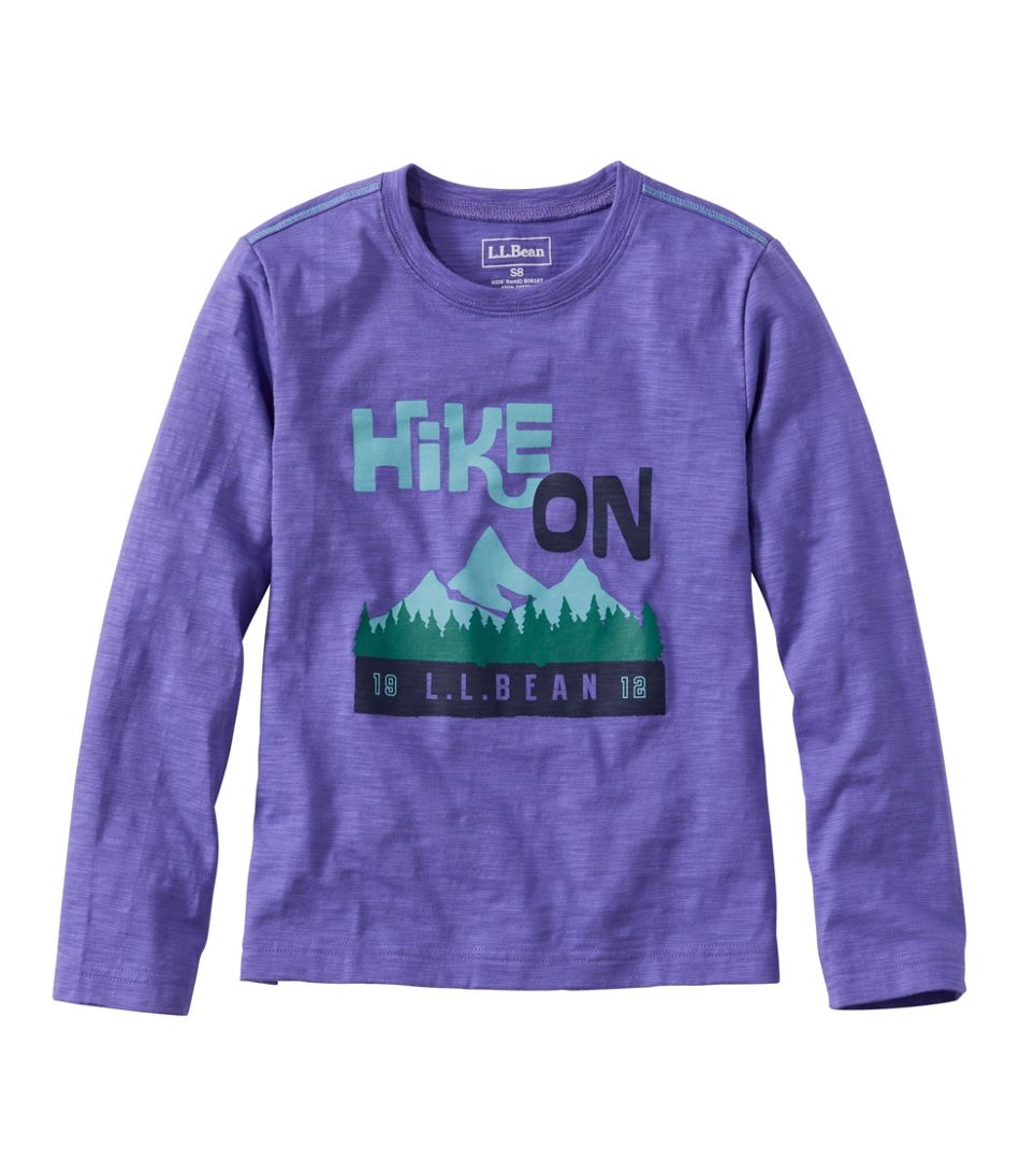 Kids' Graphic Tee, Long-Sleeve Glow-in-the-Dark | L.L.Bean Best Seller