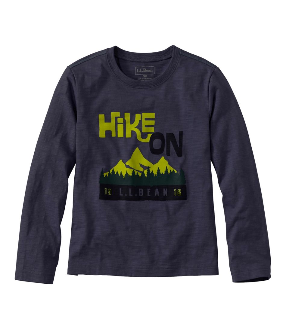 Kids' Graphic Tee, Long-Sleeve Glow-in-the-Dark | L.L.Bean Best Seller