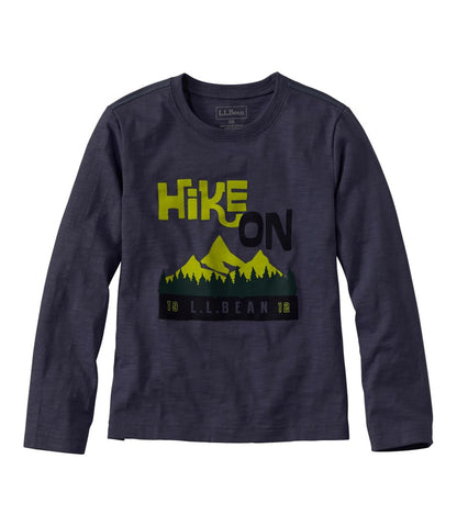 Kids' Graphic Tee, Long-Sleeve Glow-in-the-Dark | L.L.Bean Best Seller