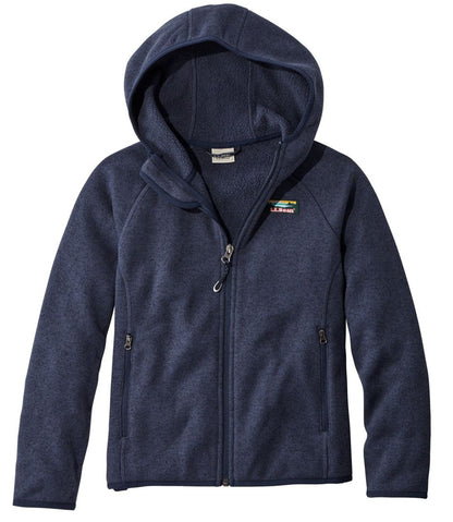Kids' L.L.Bean Sweater Fleece, Hooded | L.L.Bean Recommended