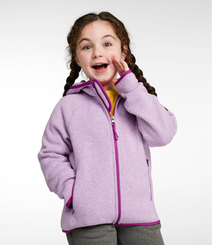 Kids' L.L.Bean Sweater Fleece, Hooded | L.L.Bean Recommended