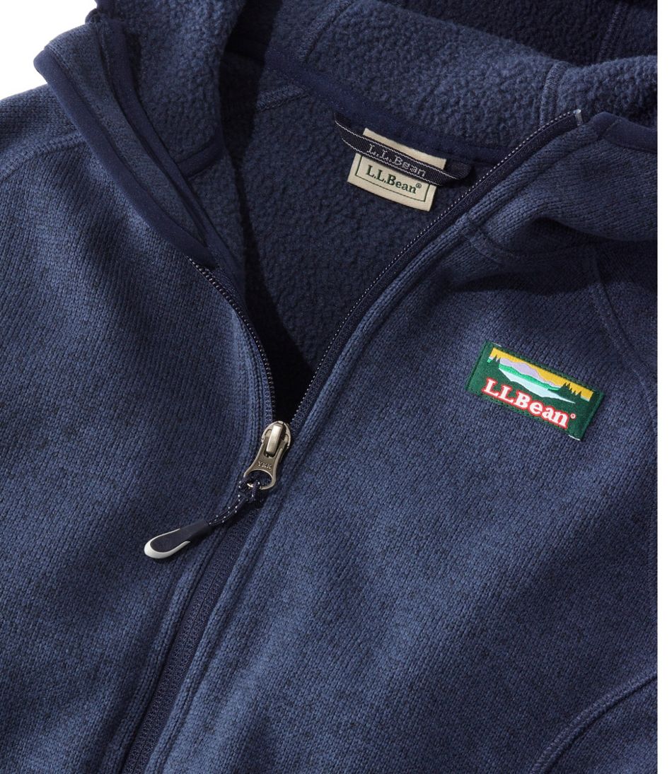 Kids' L.L.Bean Sweater Fleece, Hooded | L.L.Bean Recommended
