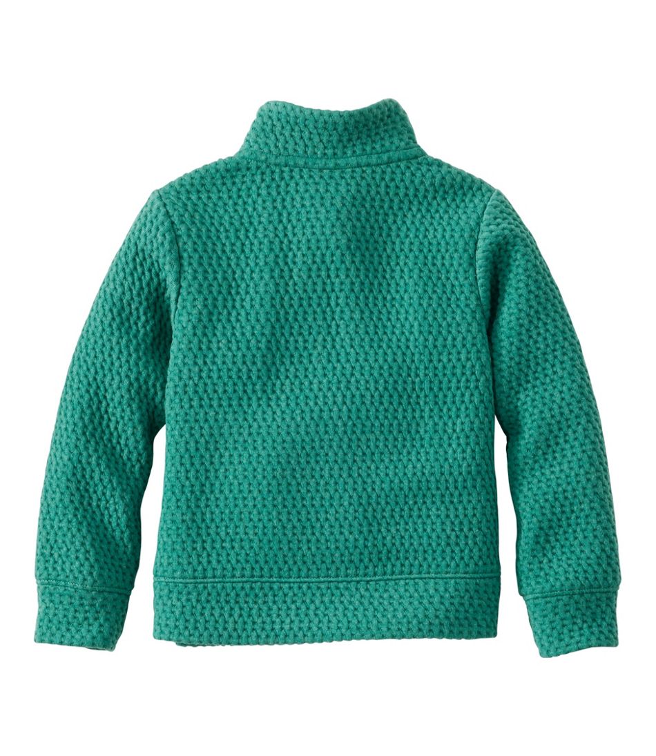 Toddlers' Ridgeknit Pullover, Glow-in-the-Dark Quarter-Zip | L.L.Bean Classic