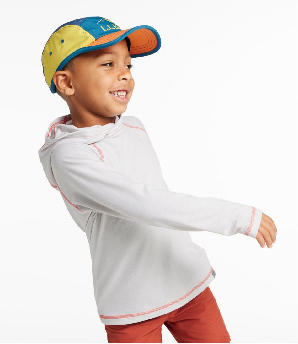 Kids' Everyday SunSmart® Hooded Tee, Long-Sleeve | L.L.Bean Essential